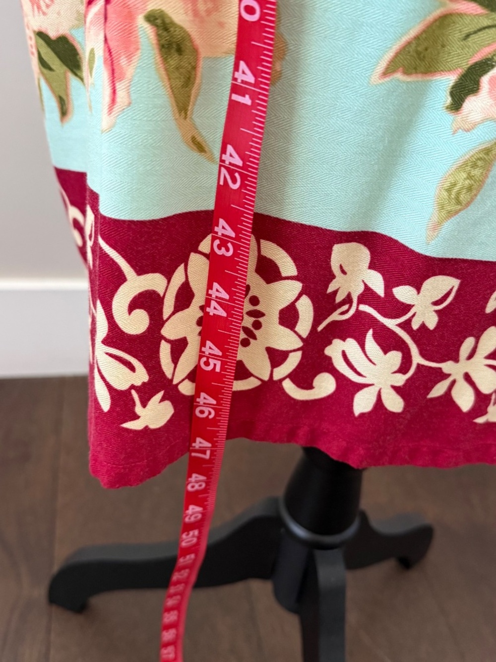 Soft Surroundings Floral Kimono Belted Robe Wide Sleeve One Size - Picture 5 of 8